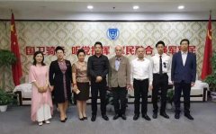 国安防务科技中心主任崔宇飞会见了CEEC欧洲经济合作委员会主席热